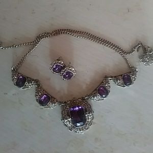 Necklace with Earrings
